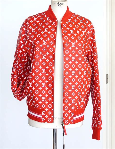 supreme lv jacket